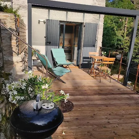 Le Secret Du Moulin, Agreable Tiny House * Villefort (Lozere)